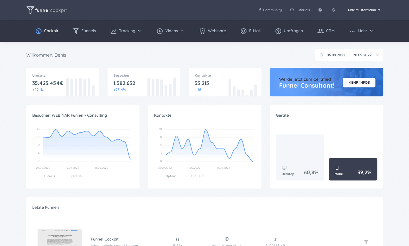 FunnelCockpit - Die All-In-One Marketing Software Software - Image 8