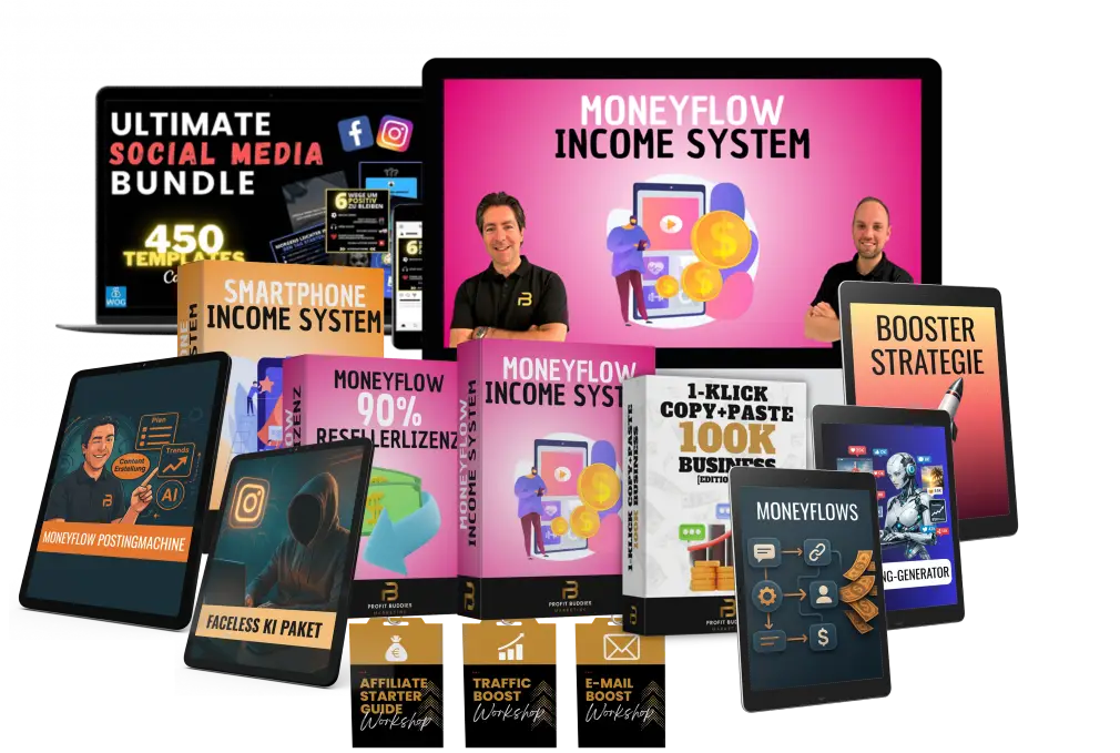 Moneyflow Income System – Partner Program Video Course - Image 3